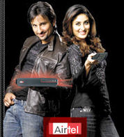 Saif and Kareena Promote Airtel TV