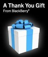 blackberry apps gift