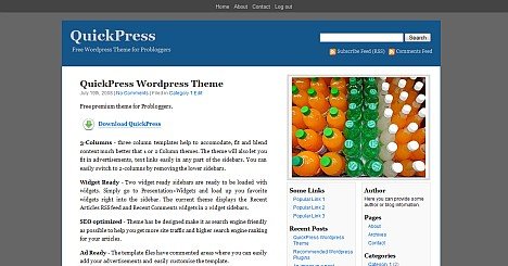 Quickpress Screenshot