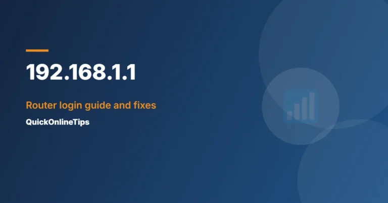 192.168.1.1 router login