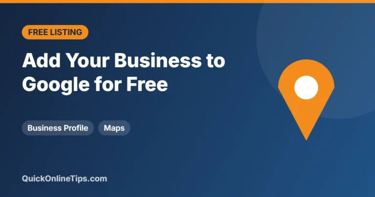 Add your business to Google for free with Google Business Profile