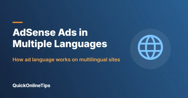 AdSense ads in multiple languages on one page