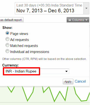 adsense currency