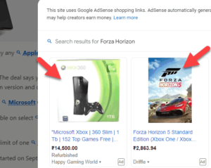 How to Turn off Adsense Shopping Links
