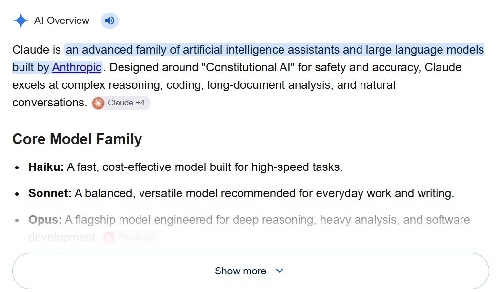 AI overview