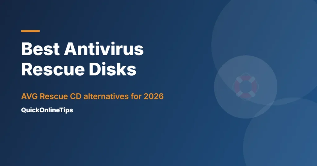 Best antivirus rescue disks