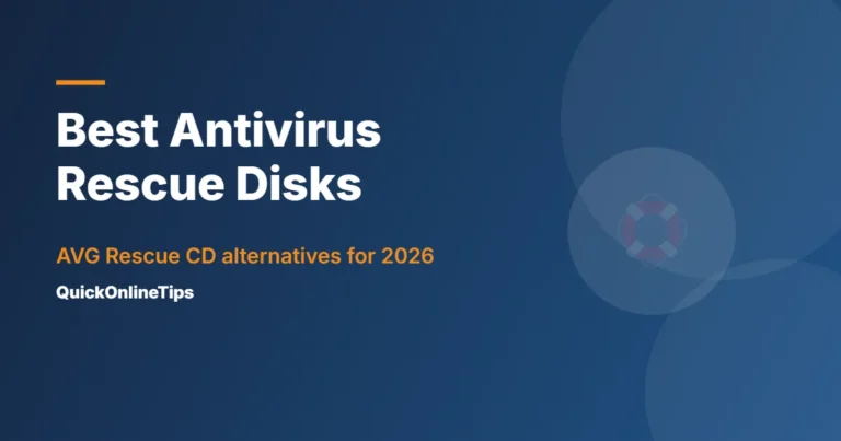 Best antivirus rescue disks