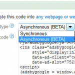 asynchronous adsense code