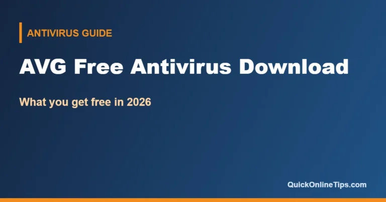 AVG free antivirus download guide
