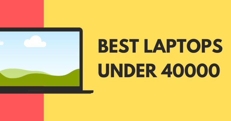 best laptop under 40000