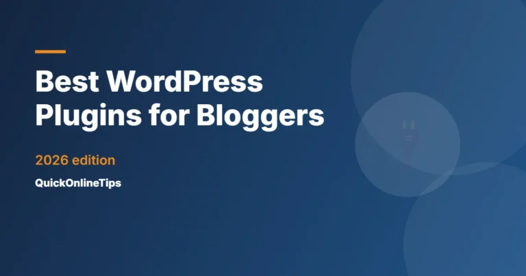 Best WordPress plugins for bloggers
