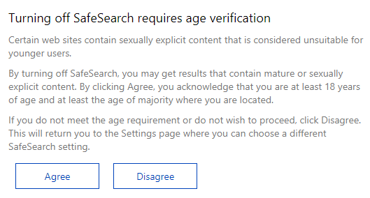 Change Bing Settings Turn Safe Search Off Or Block Adult Content QOT