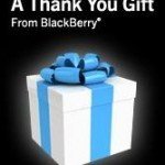 blackberry apps gift