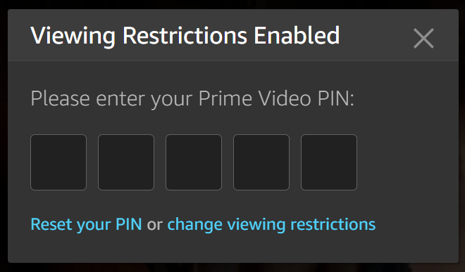 blocked amazon prime movies