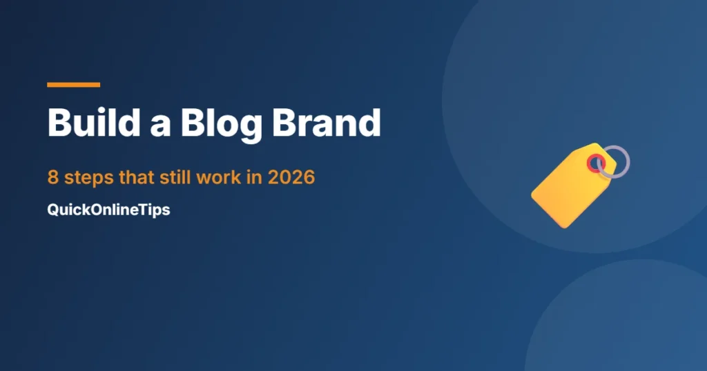 Create a brand for your blog