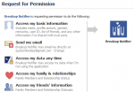 Facebook breakup notifier