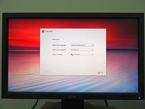 chromebox screen