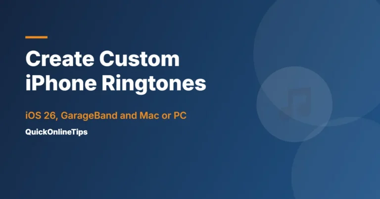 How to create custom iPhone ringtones