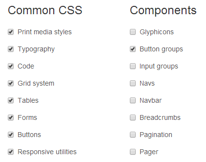 customize bootstrap