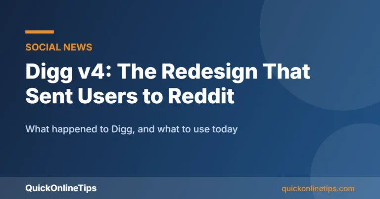 Digg v4 redesign