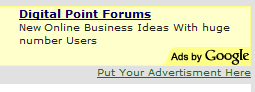 Digitalpoint Adsense Ads