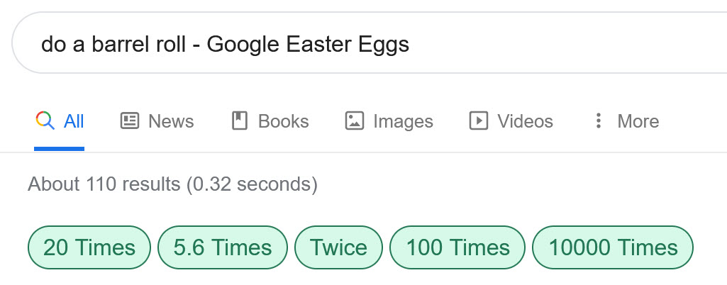 Like Google's 'Do a Barrel Roll'? You'll Love These Other Easter Eggs