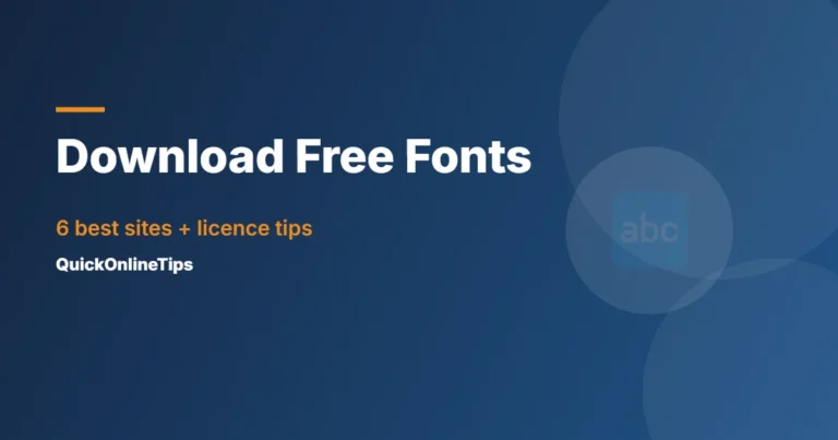 Best sites to download free fonts
