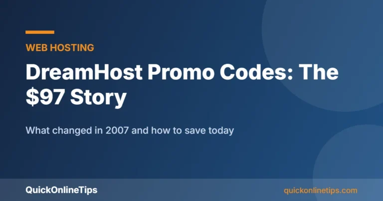 DreamHost promo code guide