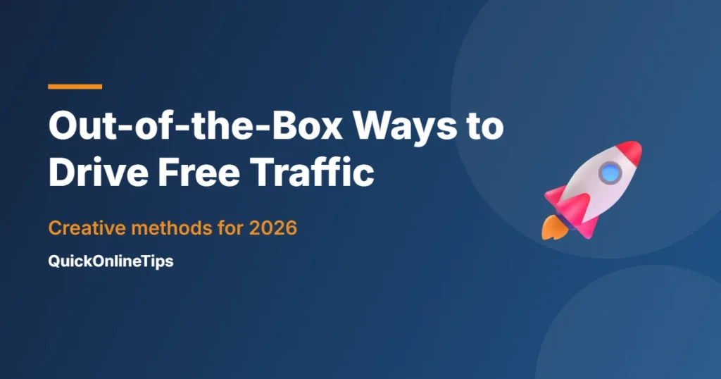 Methods to drive free traffic to your website