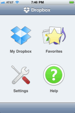 Dropbox app