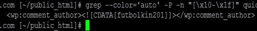 error comment