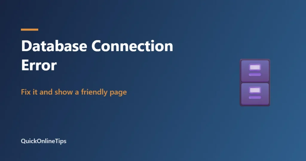Error establishing a database connection in WordPress