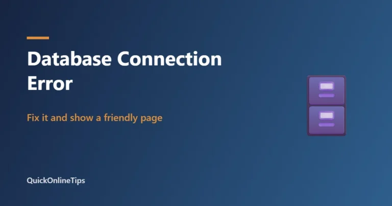Error establishing a database connection in WordPress