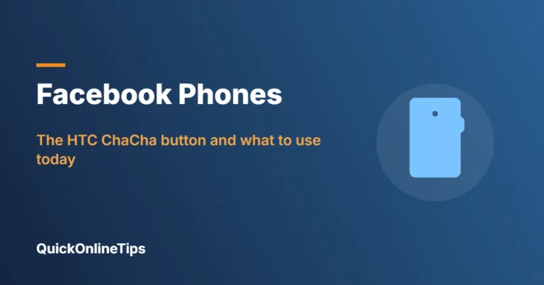 Facebook phone with a dedicated Facebook button