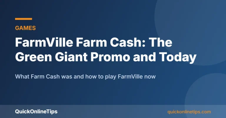 FarmVille Farm Cash guide card