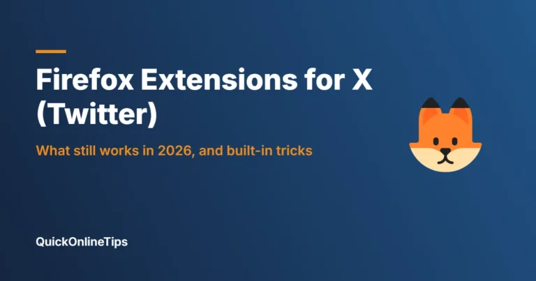 Firefox extensions for X Twitter