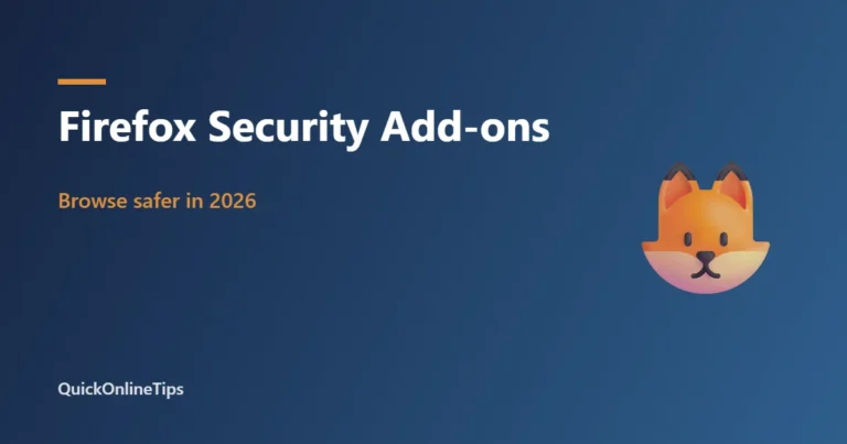 Firefox security add-ons