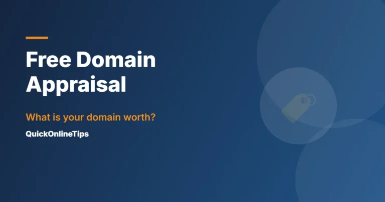 Free domain appraisal tools