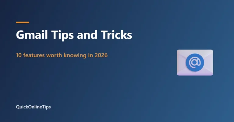 Gmail tips and tricks