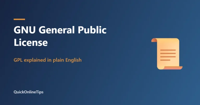 GNU General Public License explained