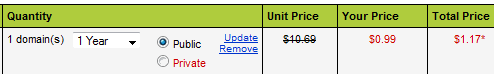 godaddy 99 cents promo code