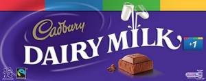 Google Dairy Milk+1 chocolate
