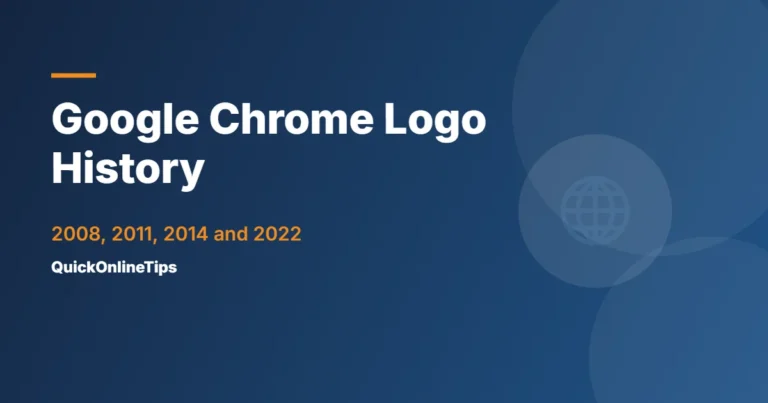 Google Chrome logo history