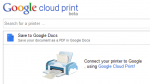 google cloud printer connect