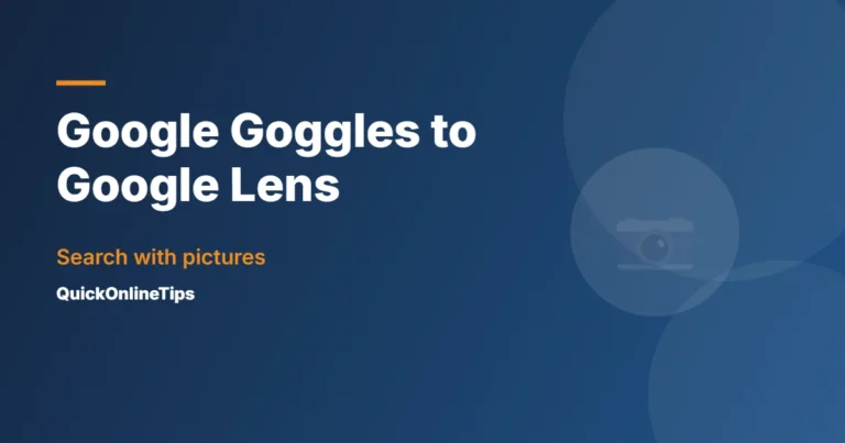 Google Goggles is now Google Lens