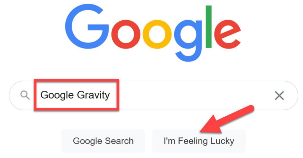 Google gravity underwater