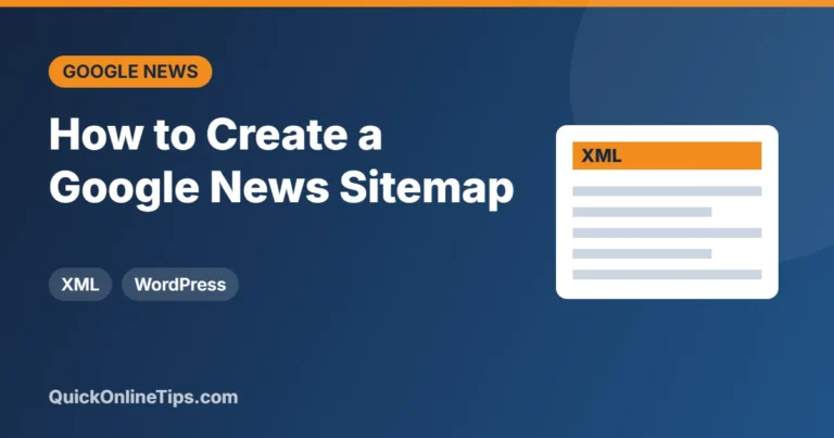 How to create a Google News sitemap