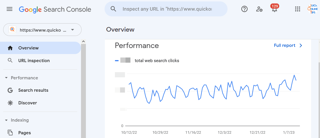 google search console