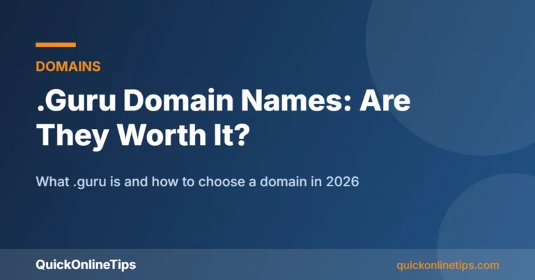 .guru domain name for experts