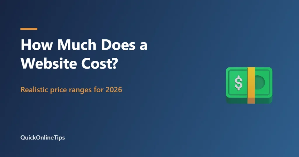 How much does a website cost